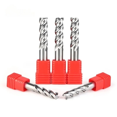 HRC50° Карбидная генеральная обработка 4 флейта Вольфрамовый плоский конец Mill Cutter