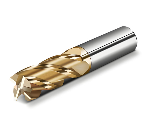 HRC55° Плоская высокоэффективная универсальная серия неравномерная антивибрационная конечная фрезерная резка