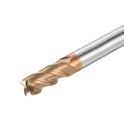 4 Флейтокарбидная конечная мельница для высокоскоростной обработки твердых материалов