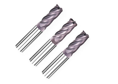 Многофлютовый карбидный конечный мельничный режец для точного фрезирования отвержденной стали и других материалов