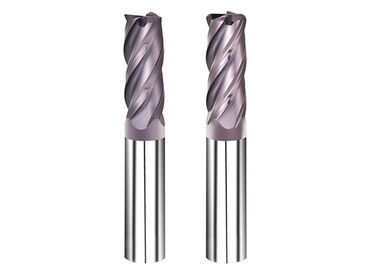 Швейцарский TiAlN Nano Coating Carbide End Mill Cutter для повышения производительности